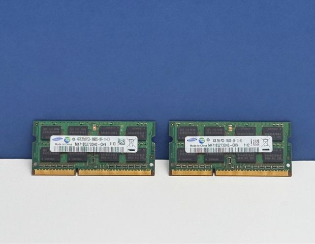 2x Memórias RAM Samsung DDR3 4GB