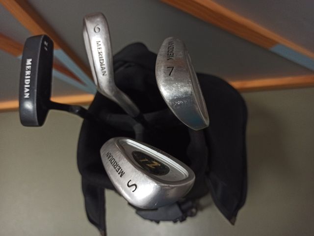 Bolsa y palos de golf Meridian Z1 cadete