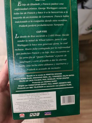 Poldark VHS (1997-1998) - 8 episodios