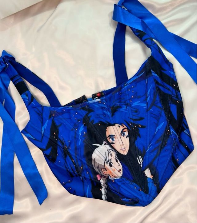 Corset Castillo Vagabundo - Azul