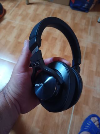 Cascos Bluetooth inalámbricos negros