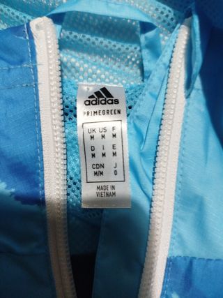 Chaqueta Adidas Real Madrid azul WIND  RDY ORIGINA