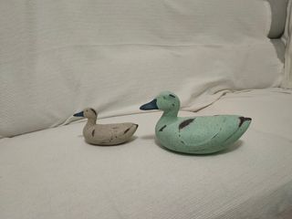 Patos decorativos porcelana