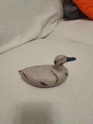 Patos decorativos porcelana