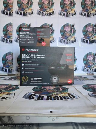 Caricabatteria Parkside 20V 12A
