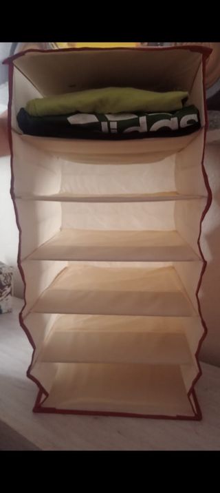 Organizador Ropa 6 Estantes
