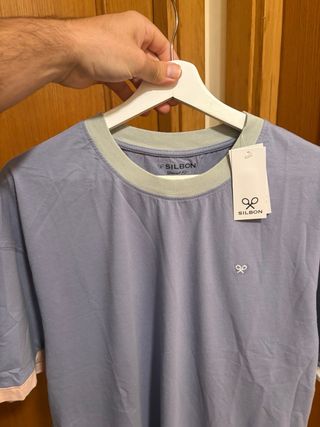 Camiseta Silbon azul - Nueva