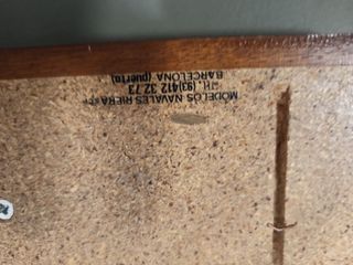 Metopa barco madera medio casco - Decoración náuti