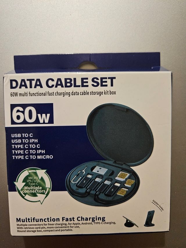 Set Cavi Dati 60W - Multifunzione