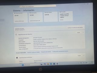 Portátil HP 250 G7 | i7 8ª Gen | 8GB RAM | 256GB 