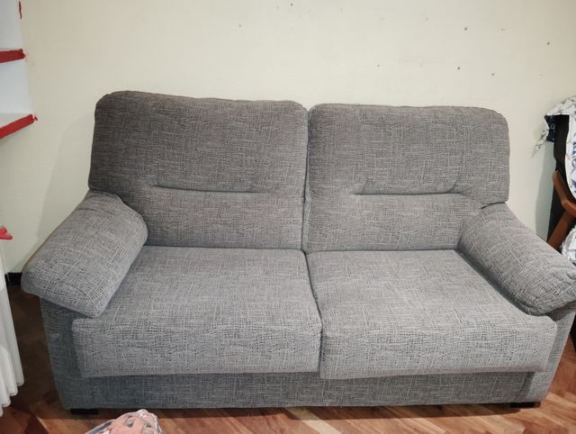 Sofá 3 plazas gris
