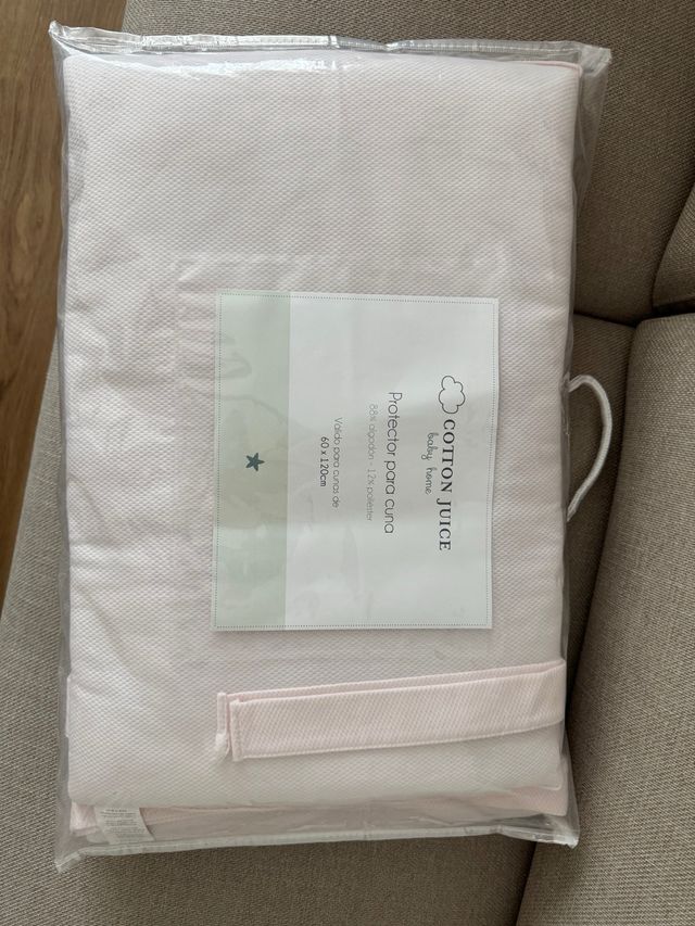 Protector cuna bebé - 60x120cm