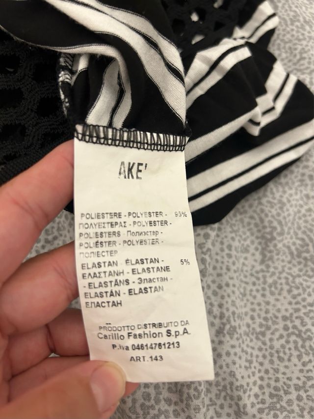 Gonna lunga a righe Ake