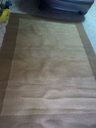 Alfombra esparto marrón