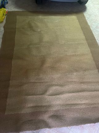 Alfombra esparto marrón