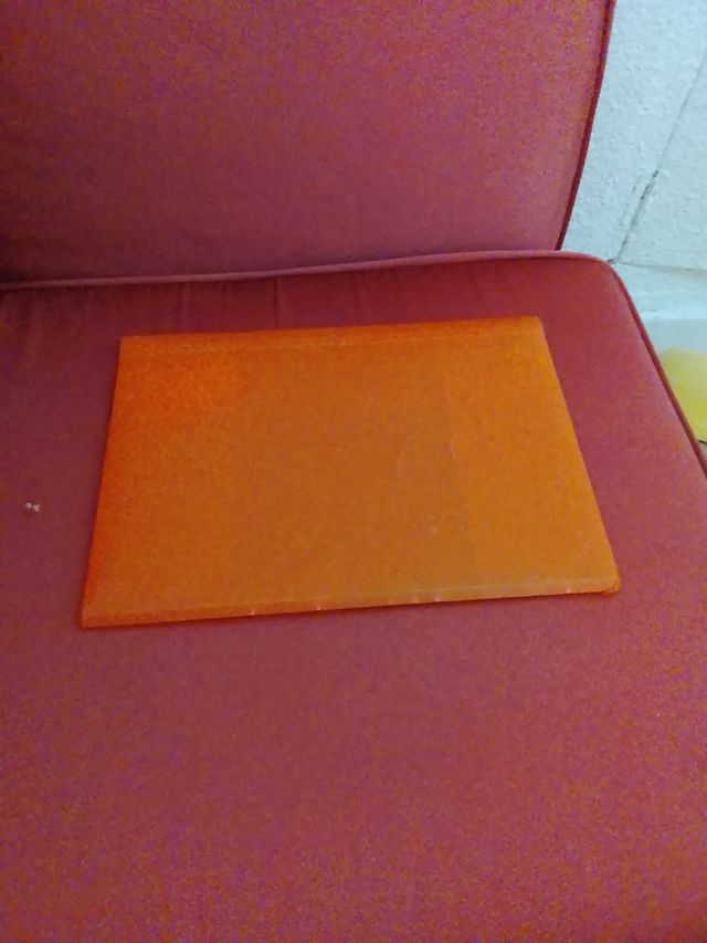 Carpeta escolar naranja