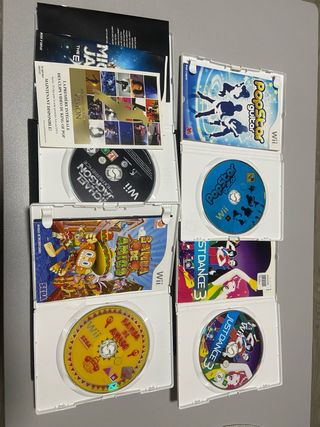 4 juegos Wii: Just Dance 3, Michael Jackson, Popst