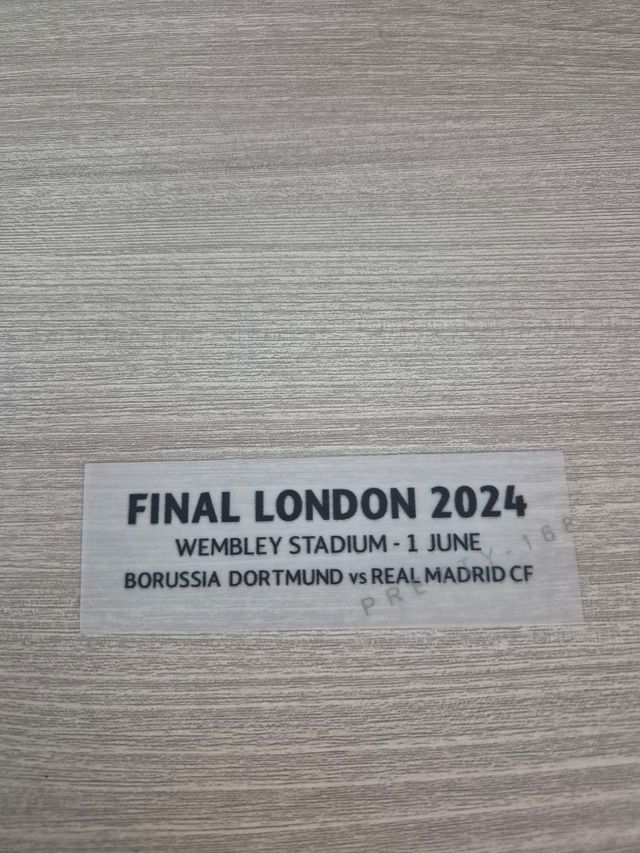 Parche Final Champions League 2024