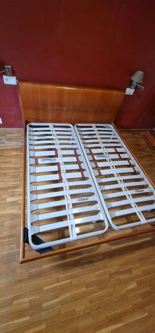 Cabecero cama 160cm + 2 somieres 80cm