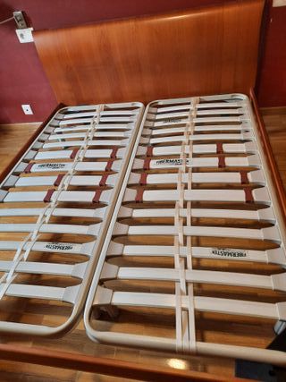 Cabecero cama 160cm + 2 somieres 80cm