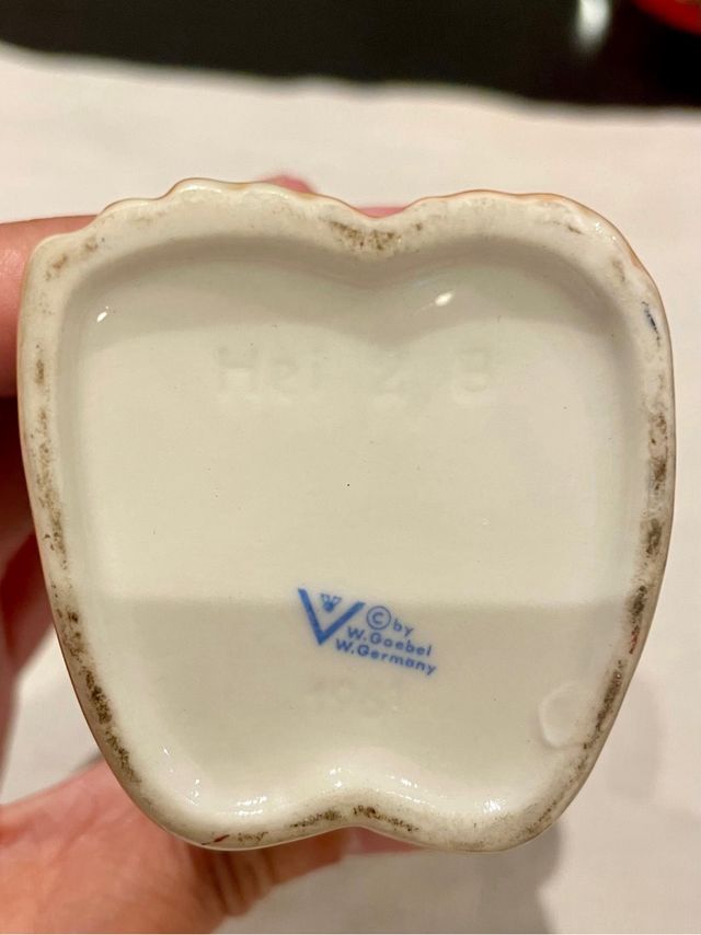 Aceitera y vinagrera monos cerámica Goebel