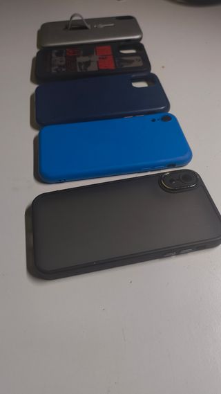 Fundas iPhone XR (5 unidades)