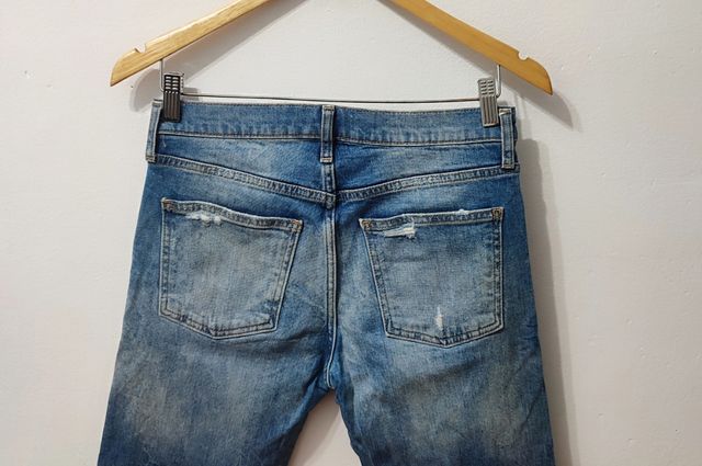 Vaquero roto Zara mujer Talla 36