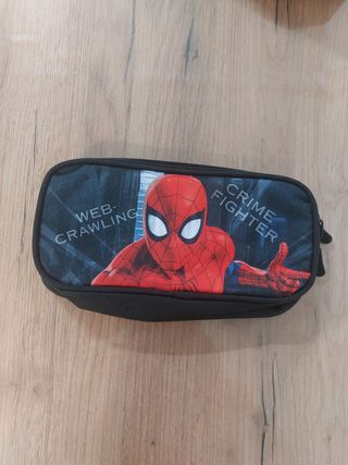 Mochila, Lancheira & Estojo Homem Aranha