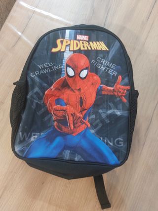 Mochila, Lancheira & Estojo Homem Aranha