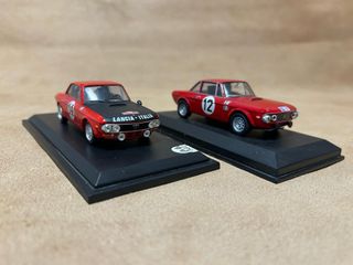 Lote Lancia Fulvia 1:43 (x2)