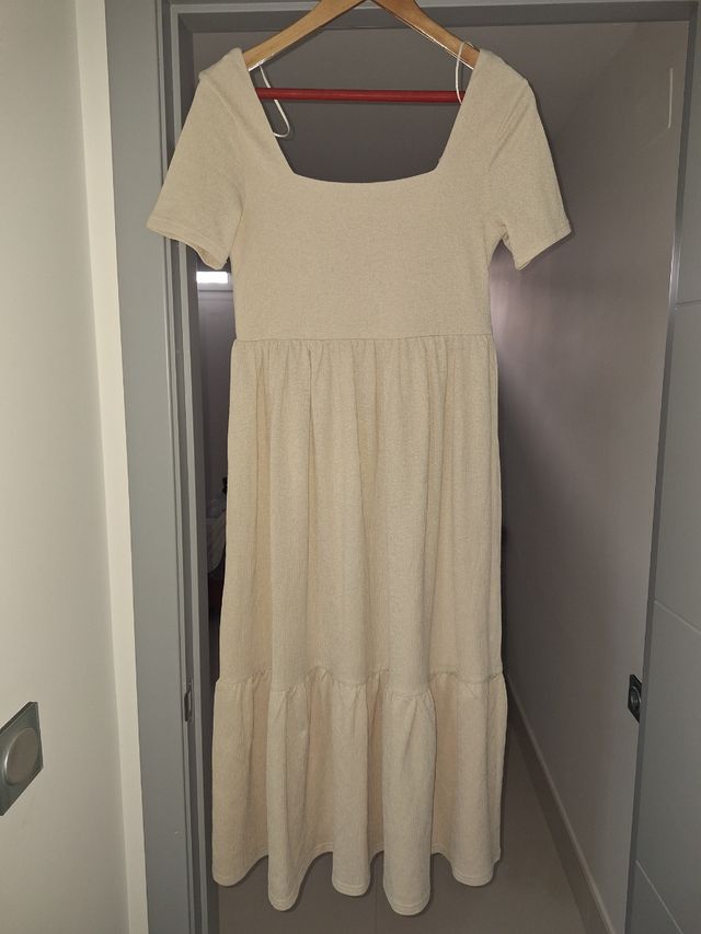 Vestido Lefties beige talla S