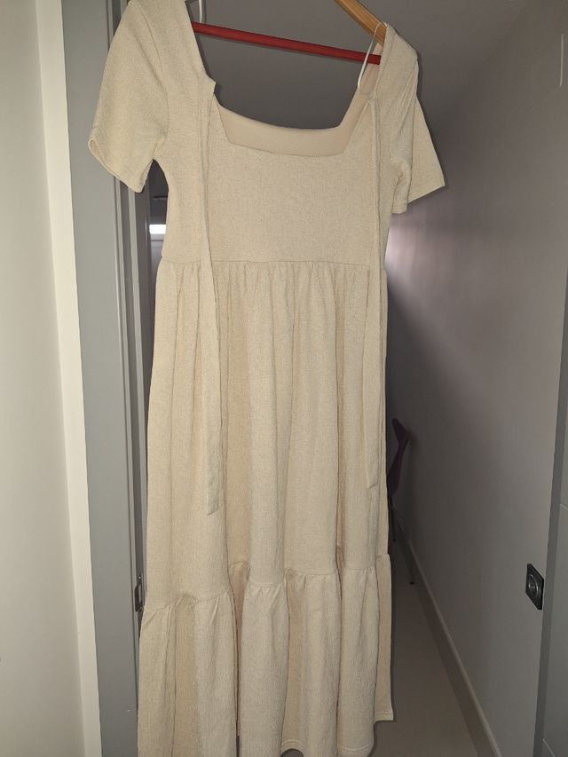 Vestido Lefties beige talla S