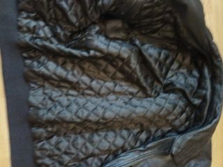 Chaqueta aviador piel .