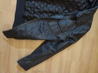 Chaqueta aviador piel .