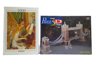 Puzzle 1000 piezas + Puzzle 3D - A estrenar 