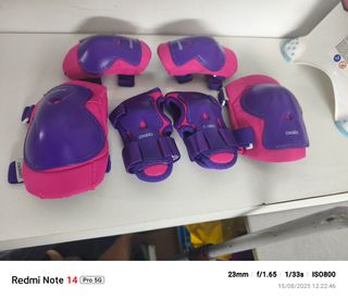 Protecciones Oxelo Patinete Niña