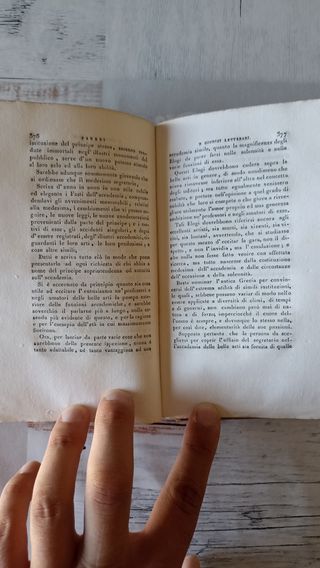 Libro antico: Opere di Parini (1830)