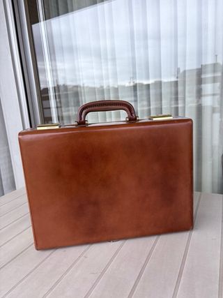 Maletín vintage marrón