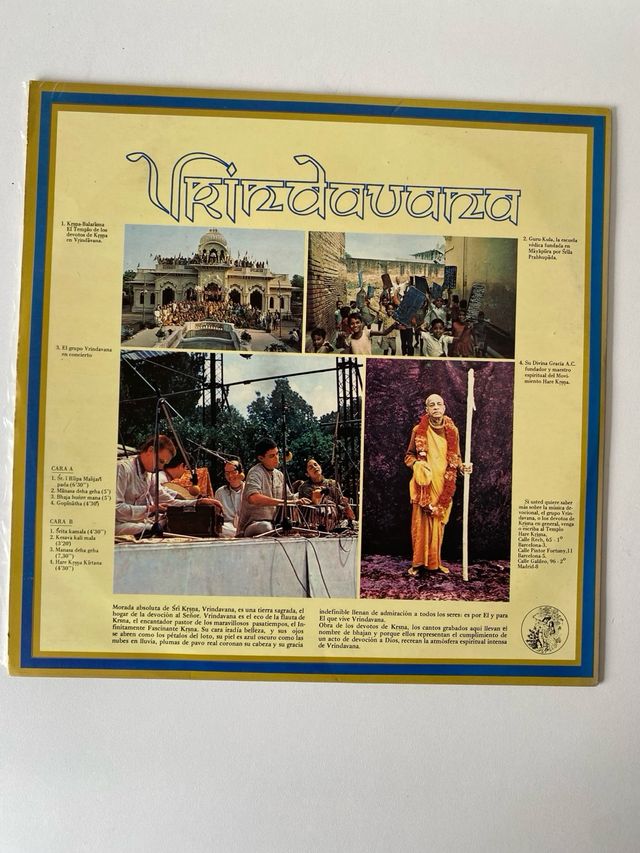 Vrindavana LP - Música Religiosa