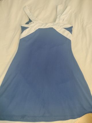 Vestido tenis HEAD XS azul blanco