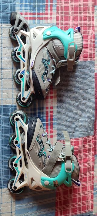 Patines en línea infantiles adaptables N°35-38