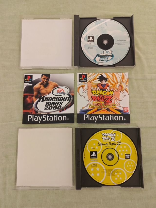 Pack Dragon Ball Z Ultimate Battle 22 PS1 Esp