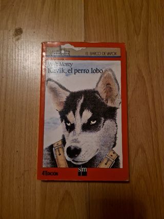 2 libros: KAVIK, PERRO LOBO CAJA DE SECRETOS