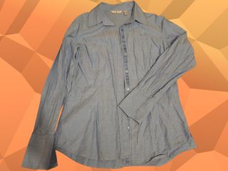 Blusa Punto Roma azul