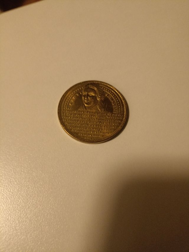 Moneda  medalla conmemorativa