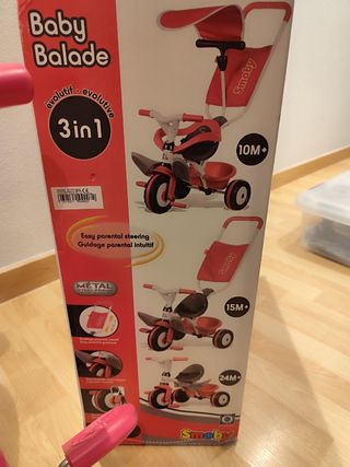 Triciclo infantil evolutivo
