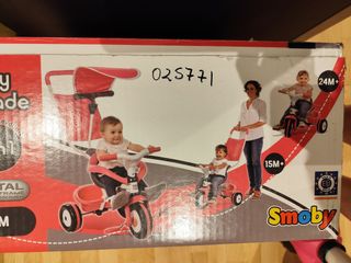 Triciclo infantil evolutivo