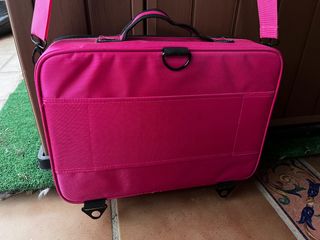 Estuche maquillaje rosa