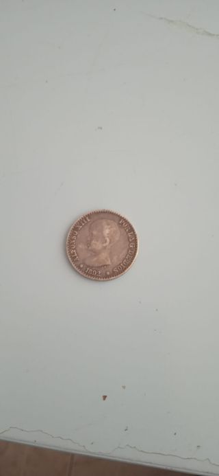 Peseta Española 1892