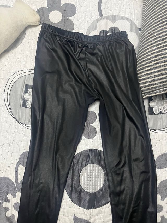 Leggins negras brillantes